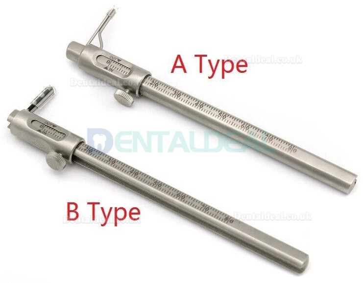 Orthodontic Dental Measuring Caliper Gauge 0-80mm